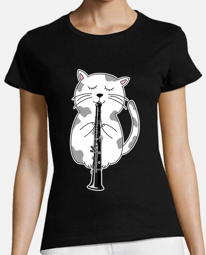 Playera gracioso gato con gafas de sol jugando