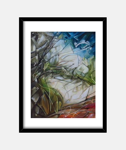 Framed graffiti 01