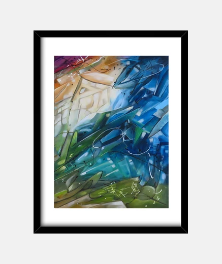 Framed graffiti 03