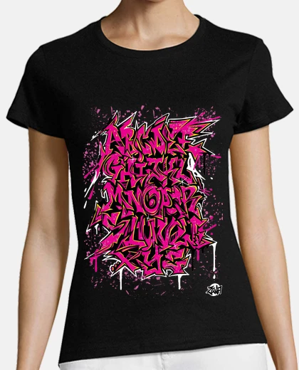 T-shirt graffiti alfa