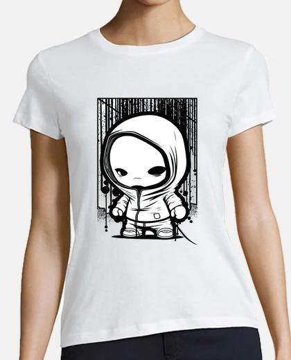 Tee-shirt graffiti. bad griffonnage mauvais griffonnage