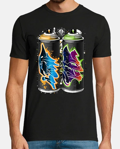 T-shirt Graffiti Fat Cap Spray Paint Cans   The