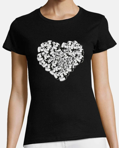 T-shirt graffiti hearts