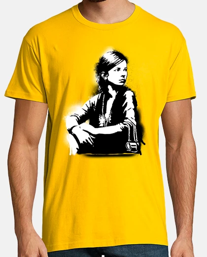 Tee-shirt Graffiti street art pochoir Banksy