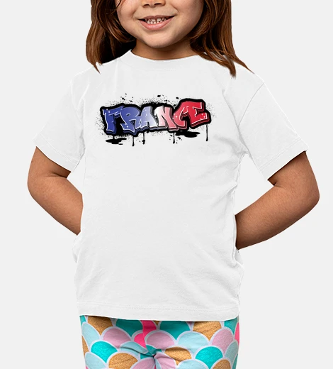 Abbigliamento grafica hip-hop di street art francese
