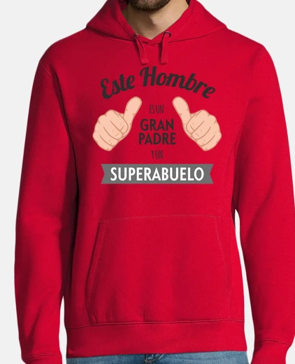 Sudadera Gran Padre y SuperAbuelo (Fondo Claro)