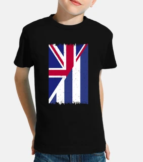 gran bretaña cuba bandera mitad mitad b