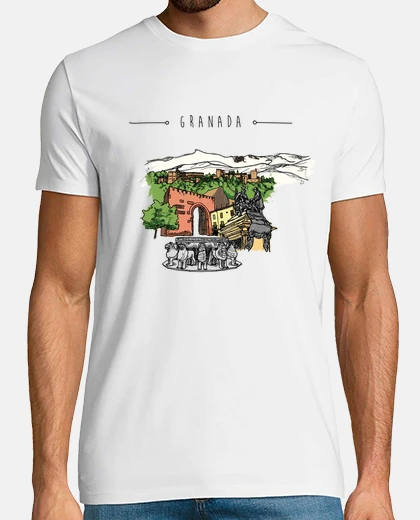 T-shirt granada, amico
