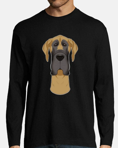 Tee-shirt grand danois love ri chien love ri gran