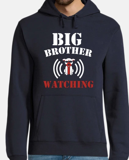 Sweat grand frère en regardant t-shirt