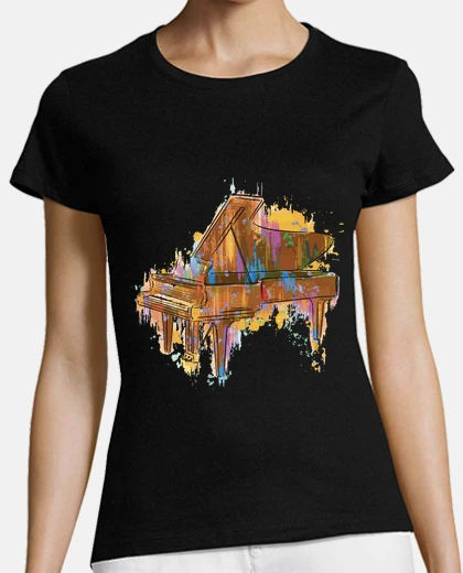 T-shirt grand piano virtuoso jazz blues