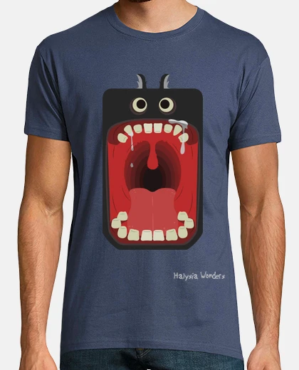 Tee-shirt grande bouche t.shirt