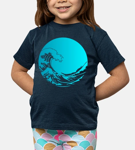 Abbigliamento grande ondata di k ana gawa