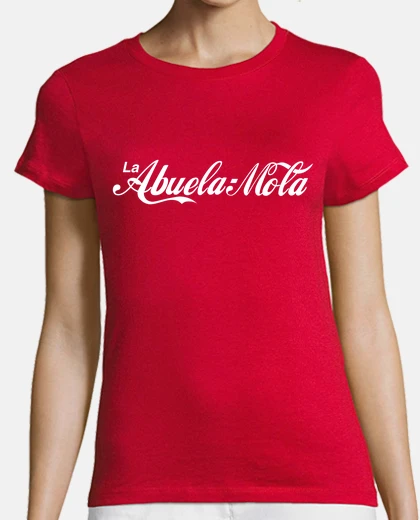 T-shirt grandma is cool with coca-cola logo - mother&#39;s day