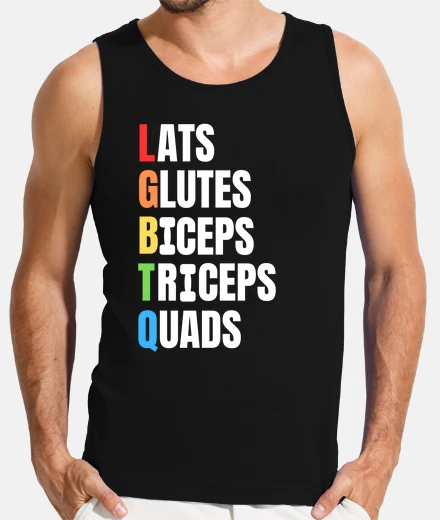 Tee-shirt grands fessiers biceps triceps quadriceps