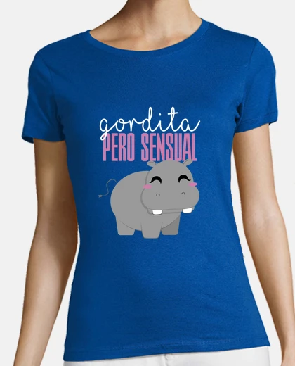 T-shirt grasso ma sensuale