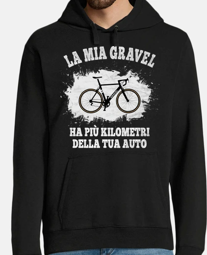 Felpa Gravel Bike Ciclismo Bici Divertente