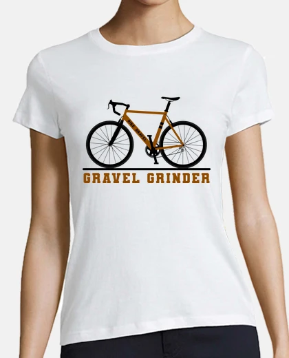 Tee-shirt gravier broyeur gravier vélo vélo de ro