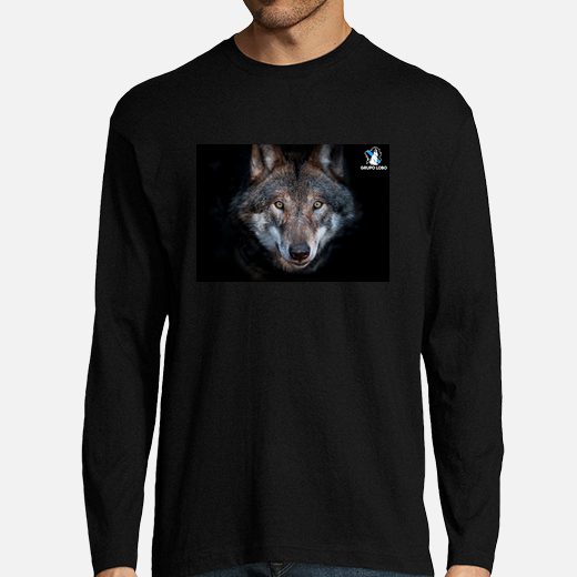 gray wolf, long sleeve 
