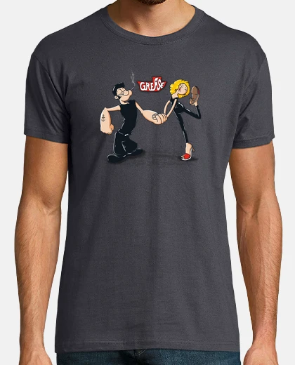 T-shirt grease