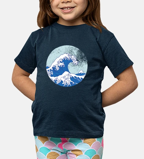 Kids great wave off kanagawa japanese cultur