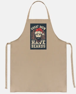 Great Men Have Beards Vintage Christmas