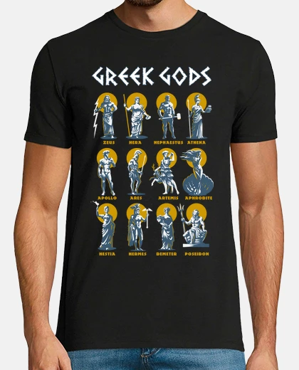 T-shirt greek gods greek mythology