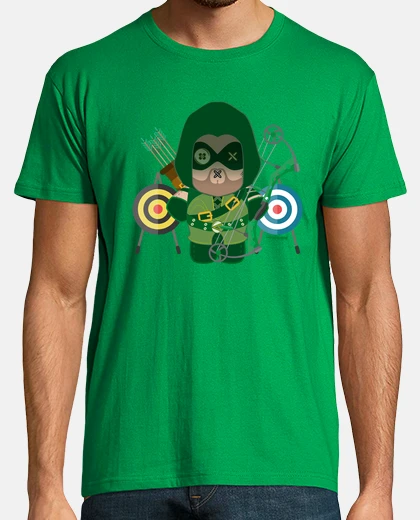 Tee-shirt green arrow