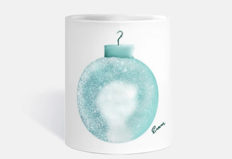 Cup green ball