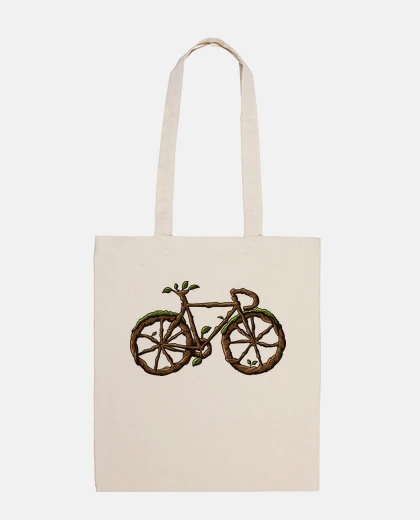 Bag green bike