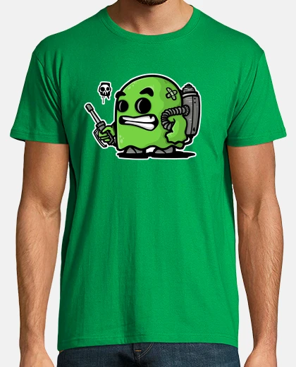 T-shirt green hunter ghost