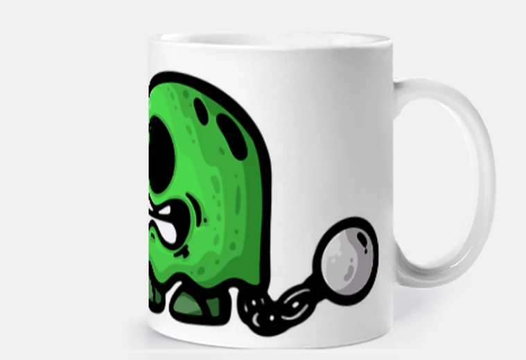 Cup green jailed ghost