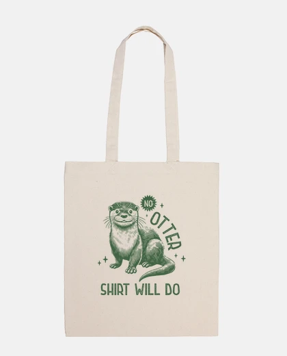 Bag green otter