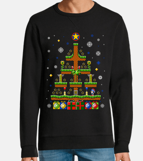 green hill christmas / sonic ugly sweater / sweater