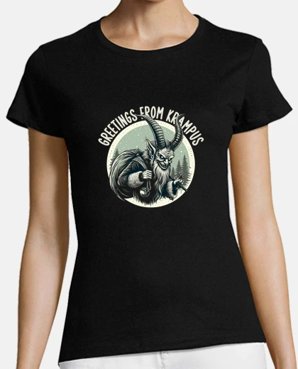Playera GREETINGS FROM KRAMPUS