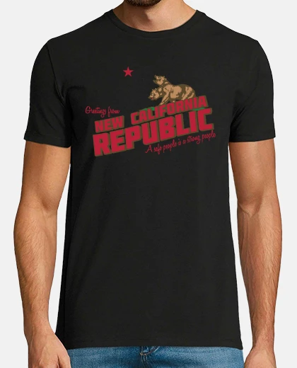 T-shirt Greetings from New California Republic