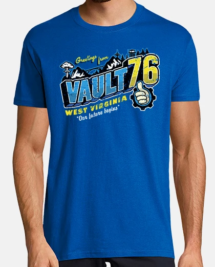 Camiseta Greetings from West Virginia Vault