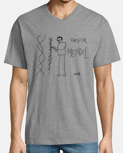 Tee-shirt Gregor Mendel par BN18