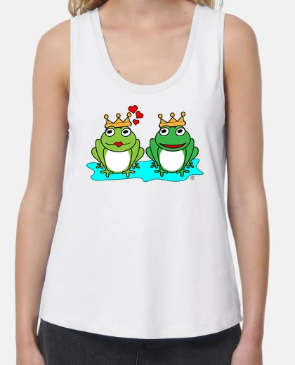Tee-shirt grenouille - étang