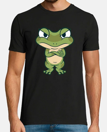 Tee-shirt grenouille en colère