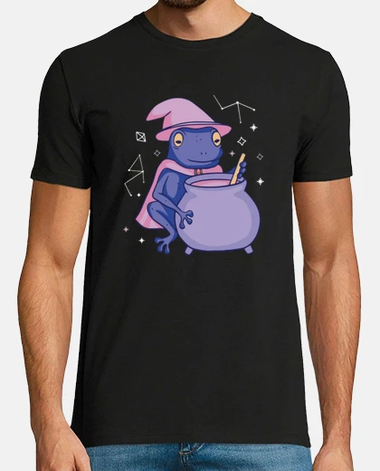 Tee-shirt grenouille magicienne potion magique spectacle 