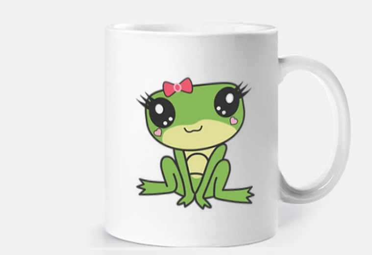 Mug Grenouille mignonne Kawaii
