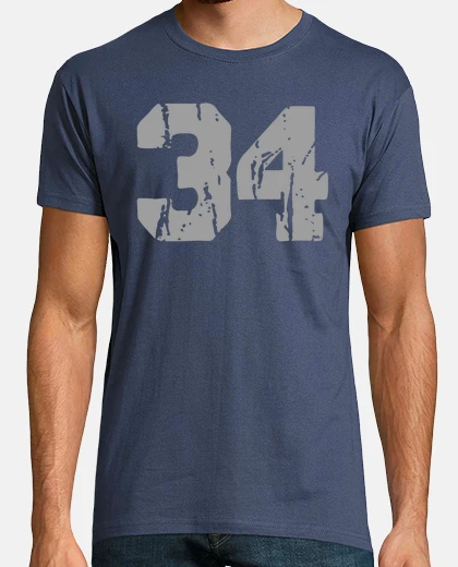 T-shirt grigio retrò 34