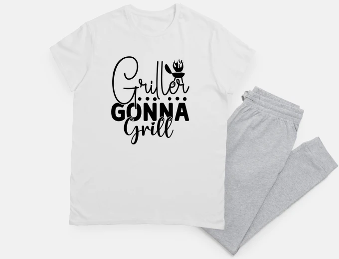 Pajama griller gonna grill