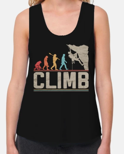 Tee-shirt grimper évolution escalade grimpeur