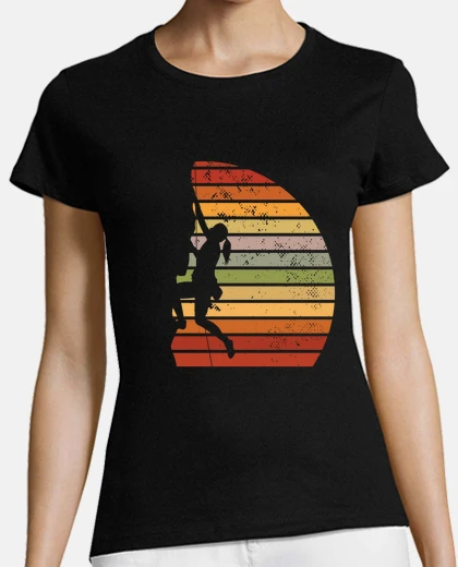 Tee-shirt grimpeur cadeau escalade de rocher