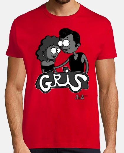 Camiseta Gris - Chico