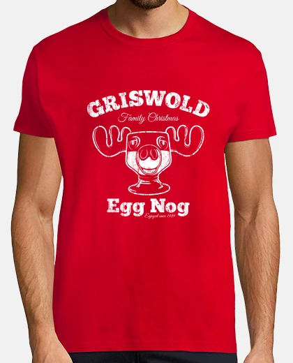 Tee-shirt griswold christmas egg nog / national lampoons / mens