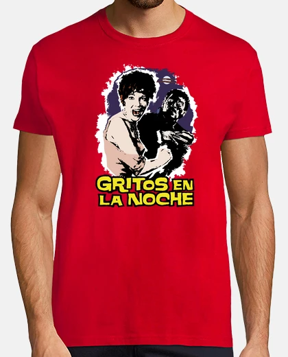 Playera Gritos en la noche (roja)