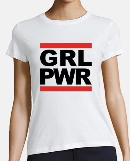 T-shirt grl pwr - power femminile